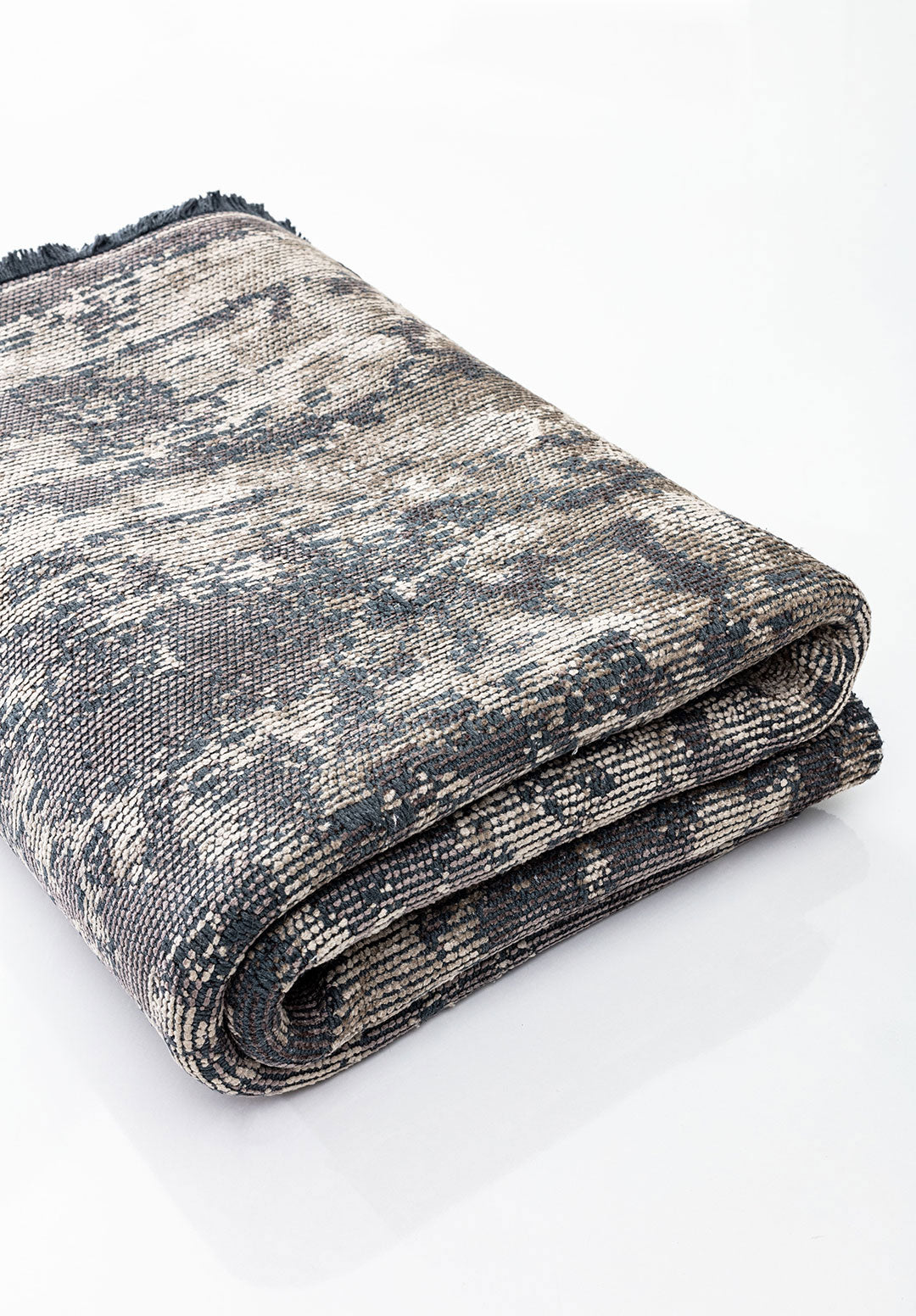 Rise Beige - Dark Grey Rug Rugs - Venetto Design Venettodesign.com
