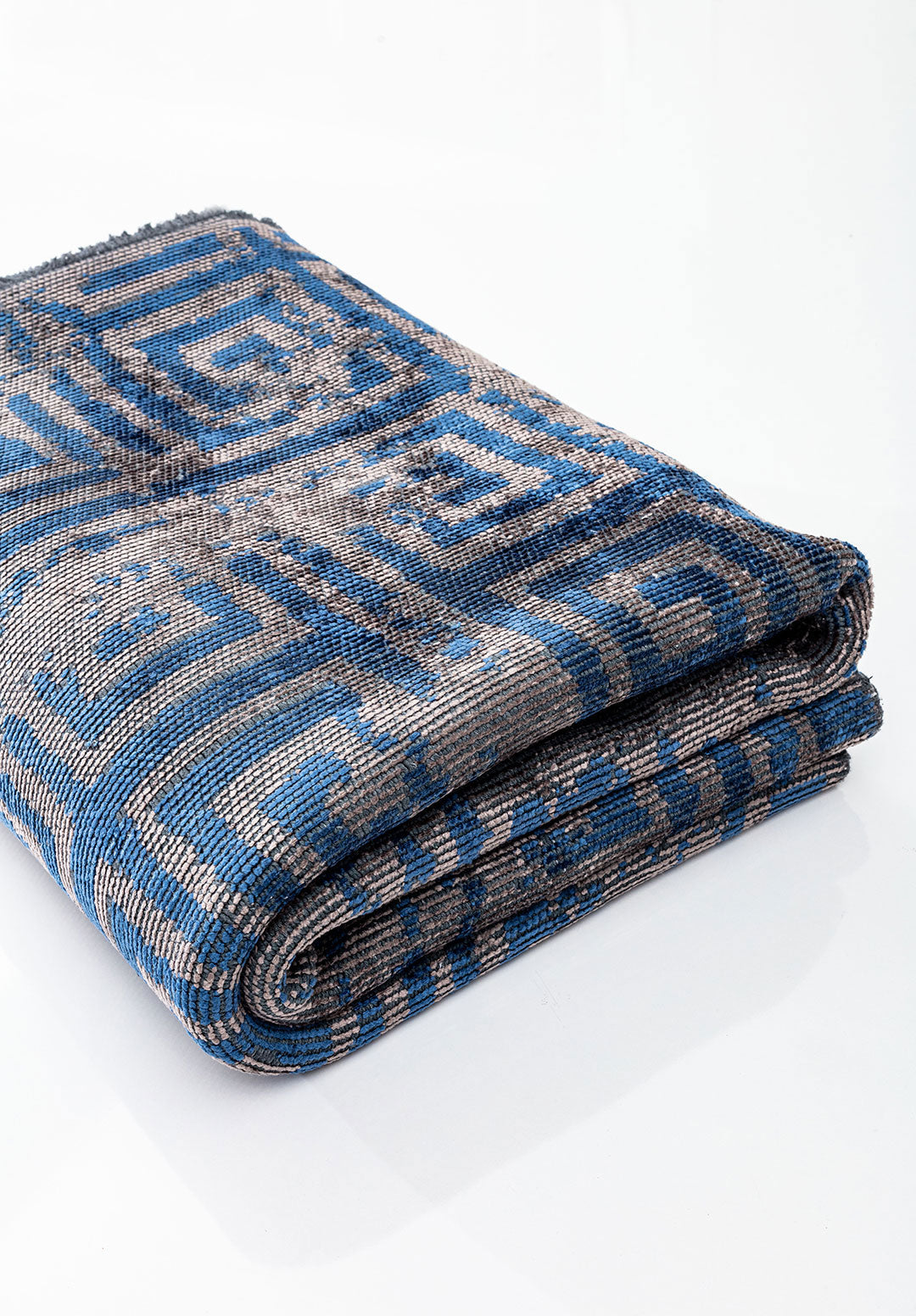 Helix Navy Blue - Dark Grey Rug Rugs - Venetto Design Venettodesign.com