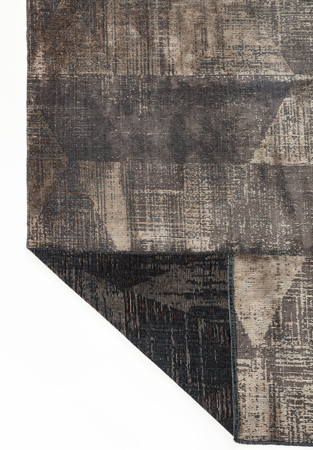 Sharp Beige - Dark Mink Rug Rugs - Venetto Design Venettodesign.com