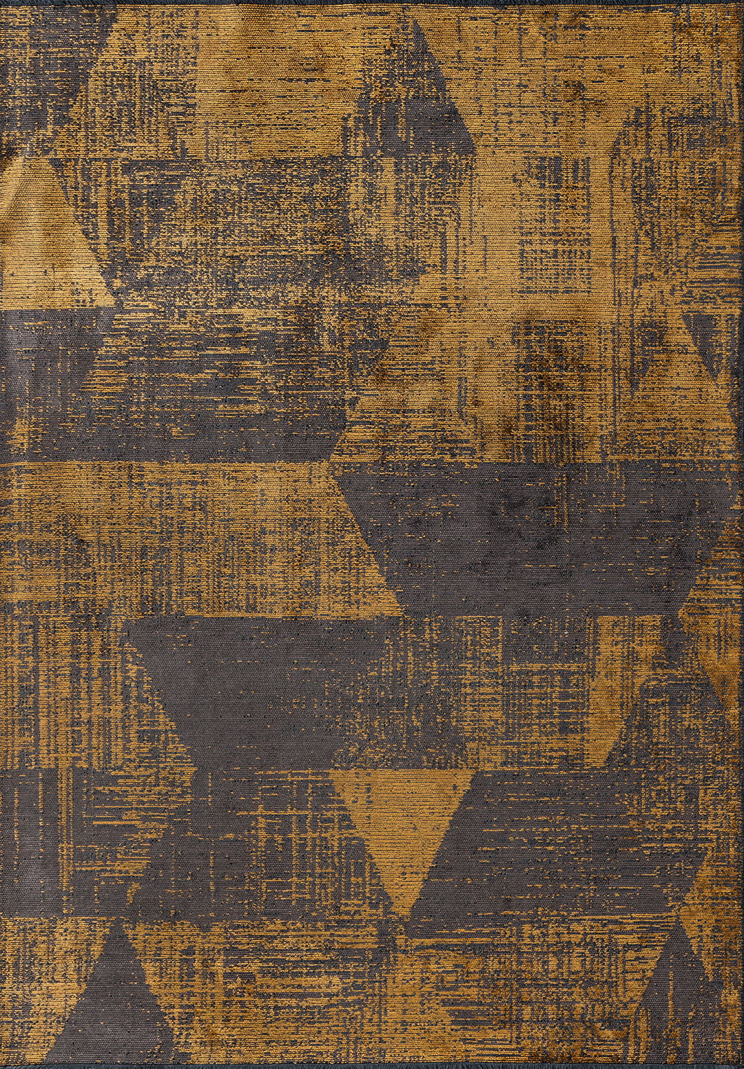 Sharp Mustard - Dark Mink Rug Rugs - Venetto Design Venettodesign.com