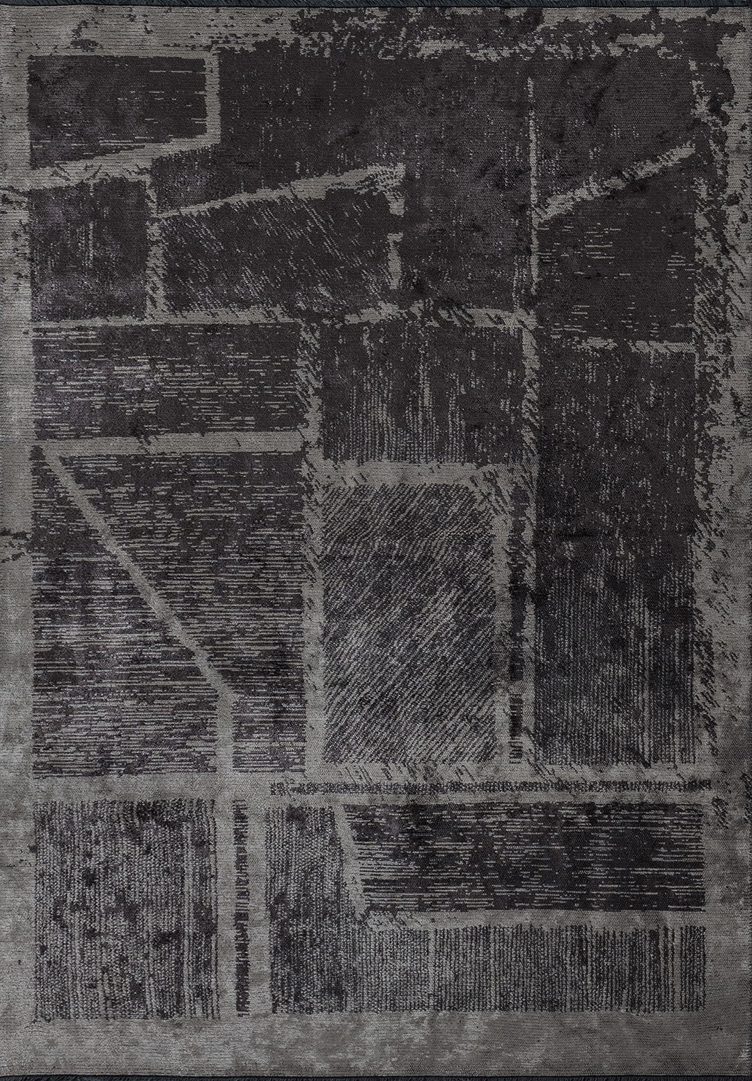 Panorama Charcoal - Grey Rug Rugs - Venetto Design Venettodesign.com
