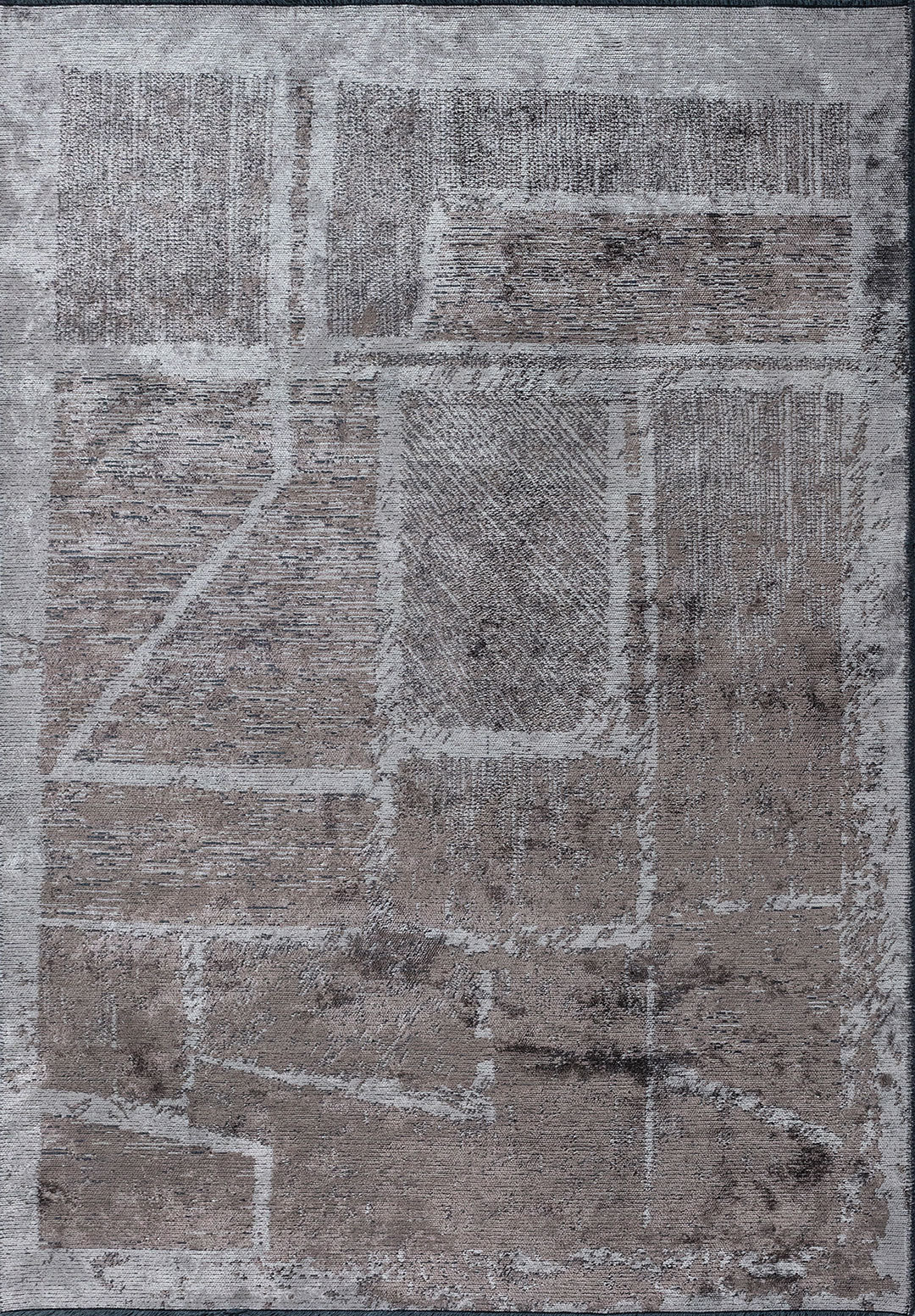 Panorama Dark Grey - Light Grey Rug Rugs - Venetto Design Venettodesign.com