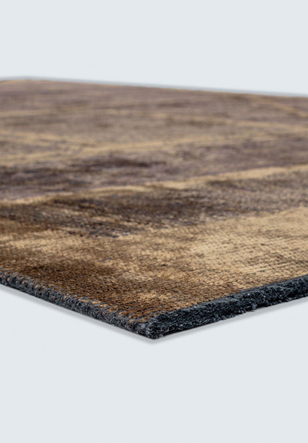 Panorama Dark Mink - Light Brown Rug Rugs - Venetto Design Venettodesign.com