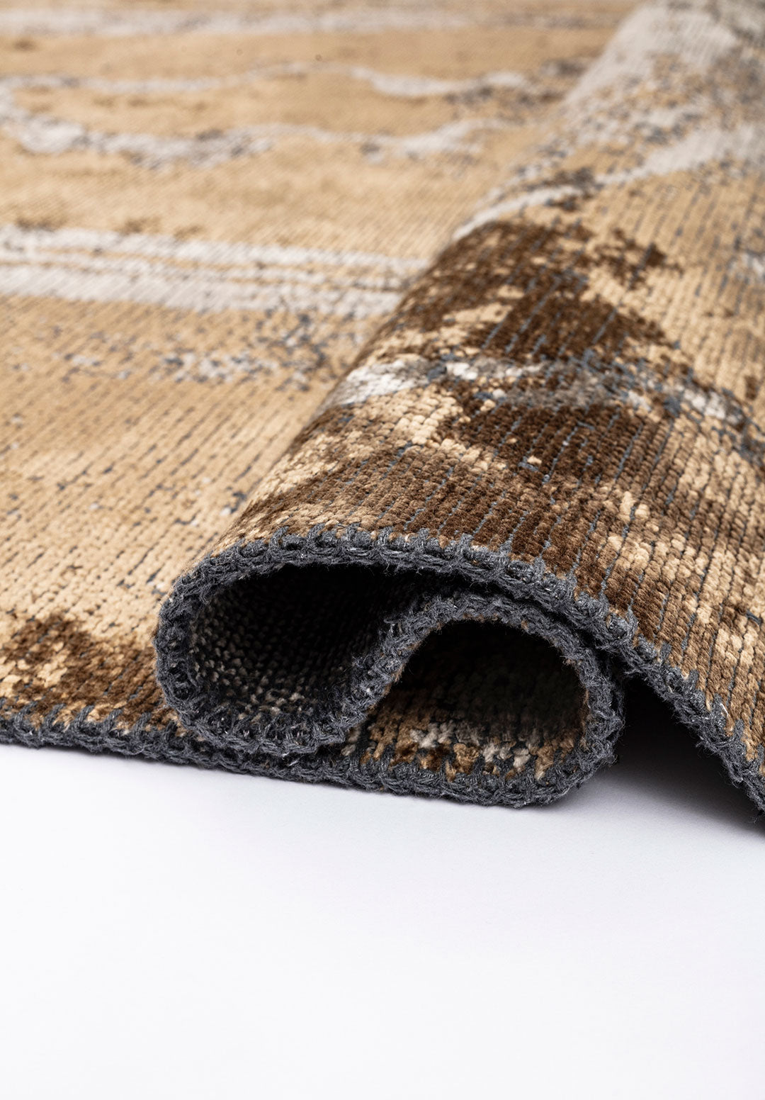 Smoke Beige - Light Brown Rug Rugs - Venetto Design Venettodesign.com