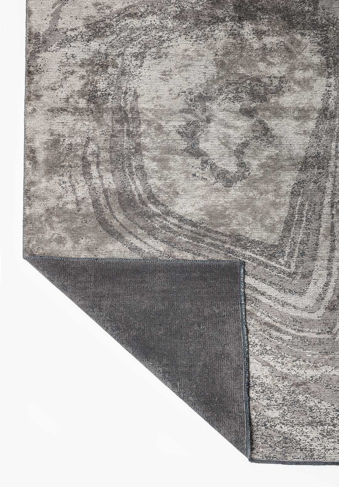 Smoke Dark Grey - Cream Rug Rugs - Venetto Design Venettodesign.com