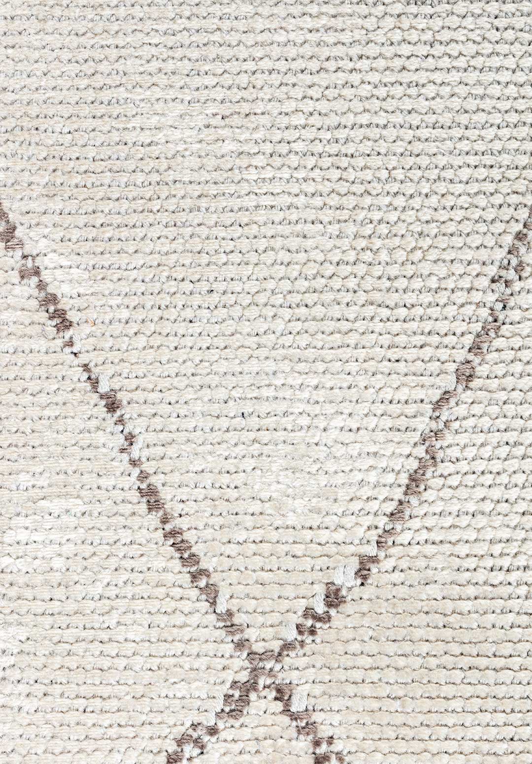 Bohemian Dark Grey - White Rug Rugs - Venetto Design Venettodesign.com