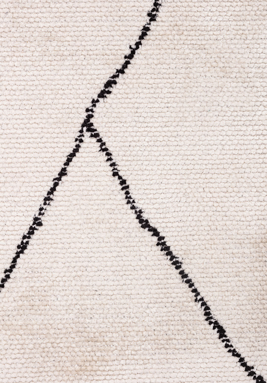Bohemian Black - White Rug Rugs - Venetto Design Venettodesign.com