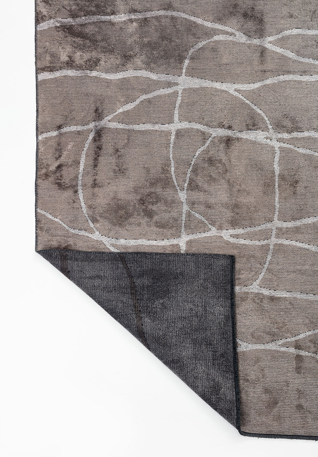 Rope Light Grey - Dark Grey Rug Rugs - Venetto Design Venettodesign.com