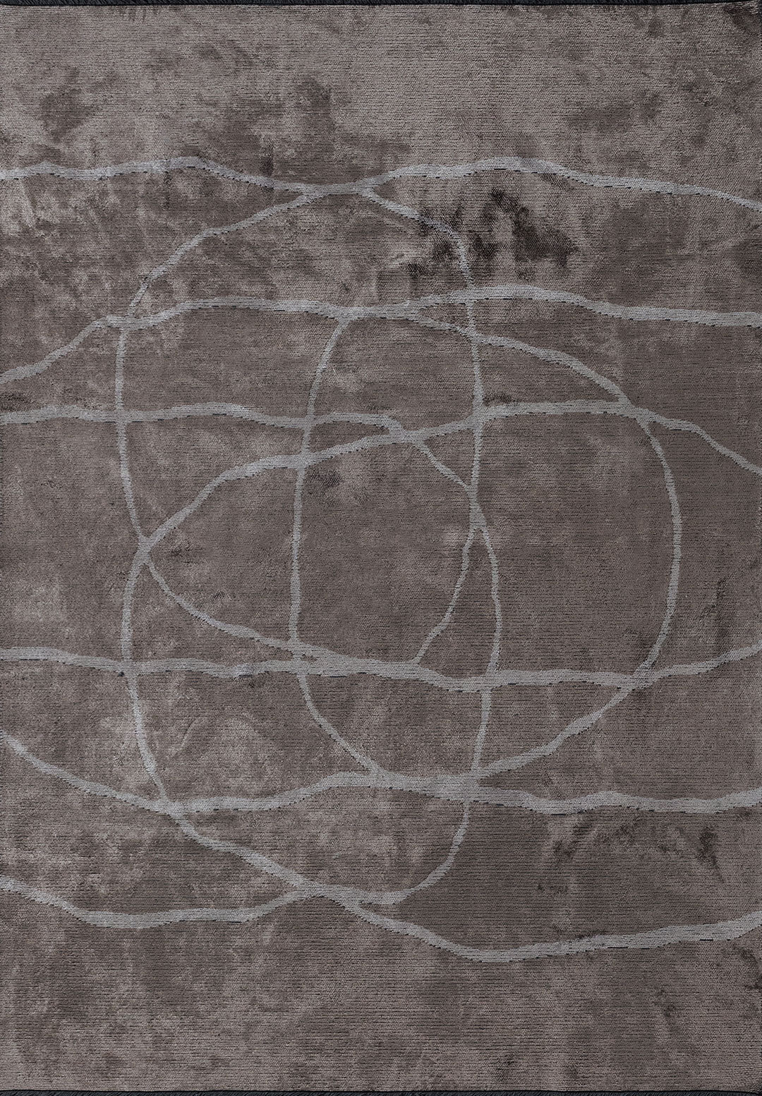 Rope Light Grey - Dark Grey Rug Rugs - Venetto Design Venettodesign.com