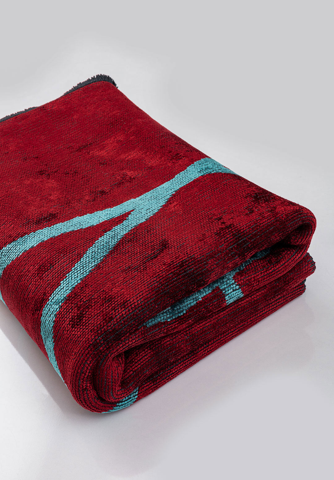 Rope Turquoise - Red Rug Rugs - Venetto Design Venettodesign.com