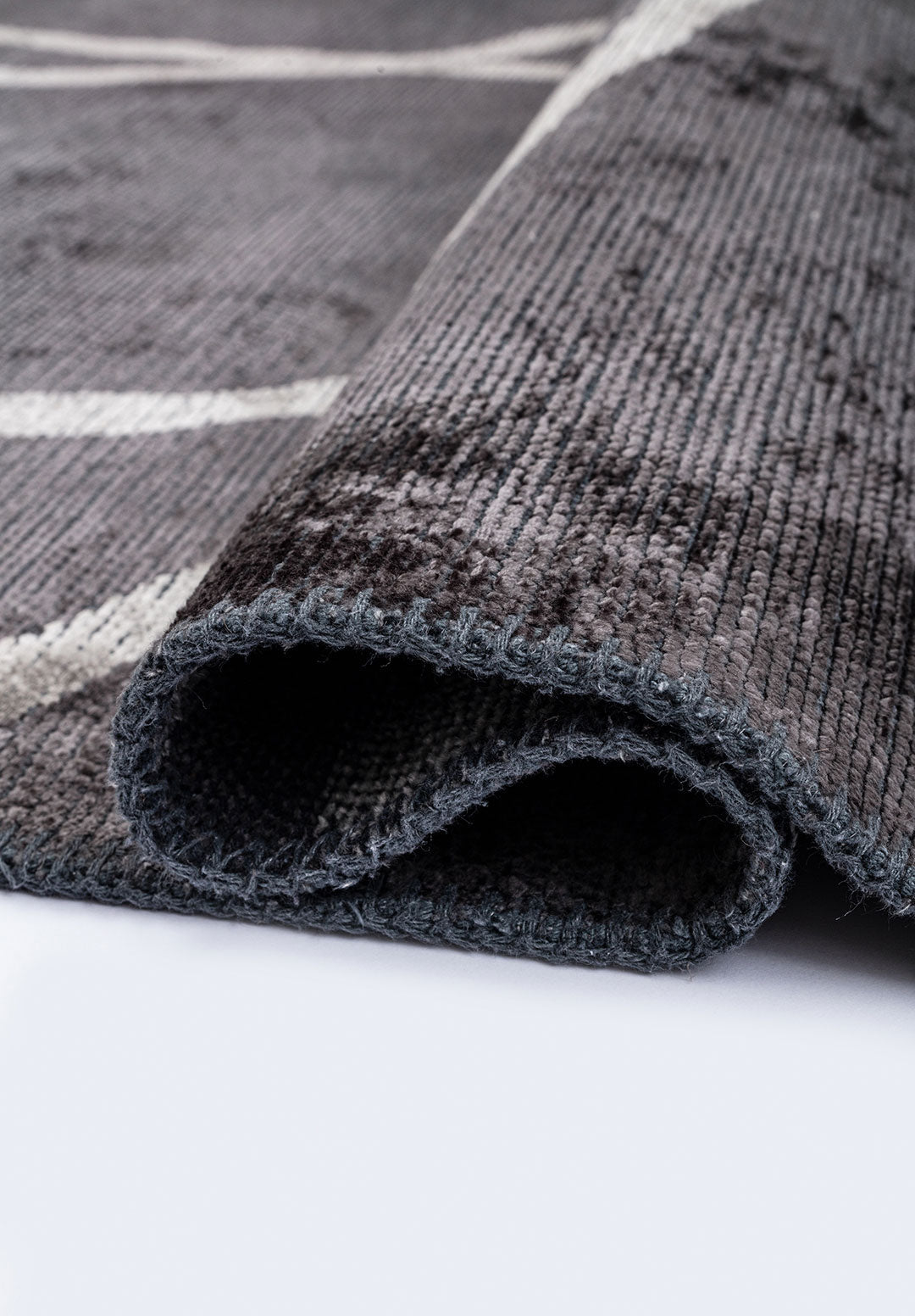 Rope Grey - Charcoal Rug Rugs - Venetto Design Venettodesign.com