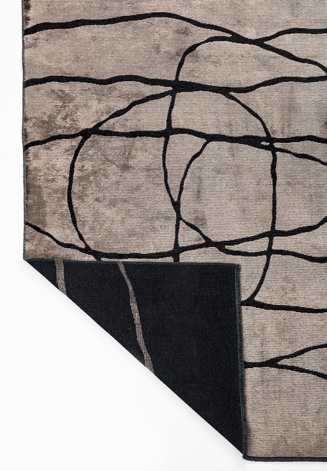Rope Black - Nougat Rug Rugs - Venetto Design Venettodesign.com