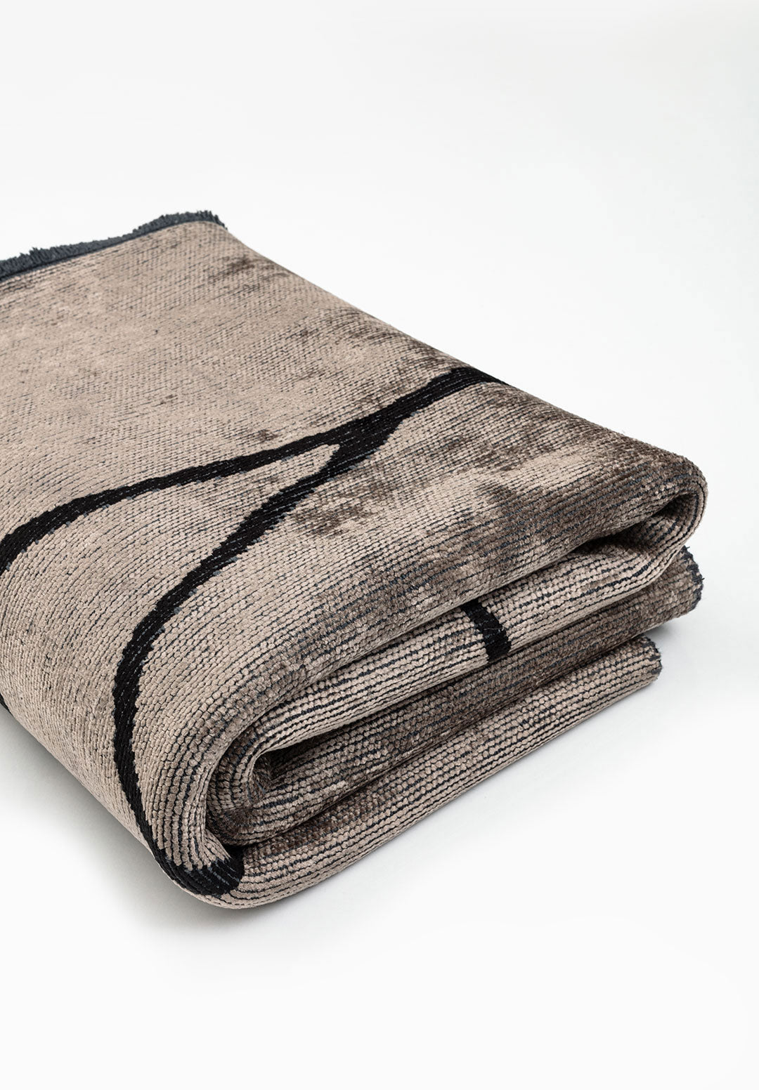 Rope Black - Nougat Rug Rugs - Venetto Design Venettodesign.com