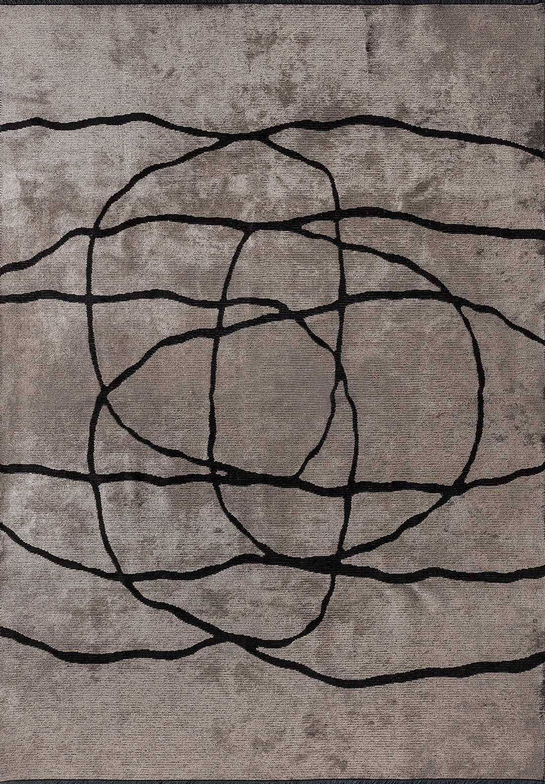 Rope Black - Nougat Rug Rugs - Venetto Design Venettodesign.com