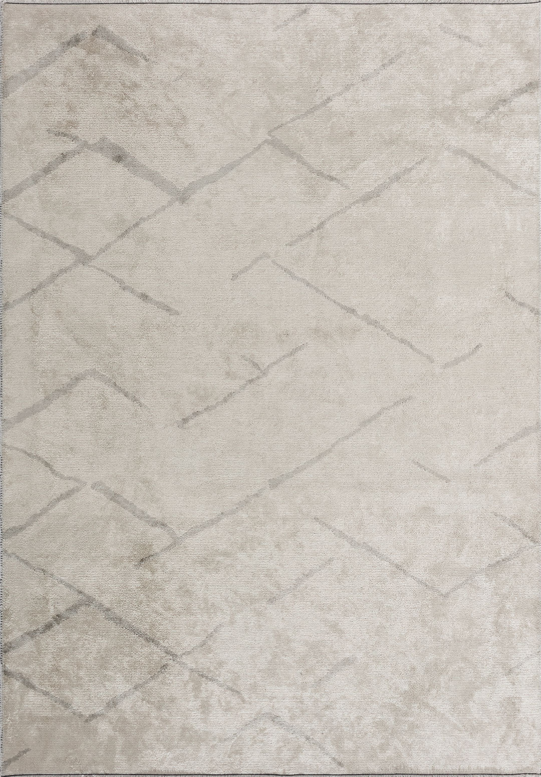 Wave Light Grey - White Rug Rugs - Venetto Design Venettodesign.com