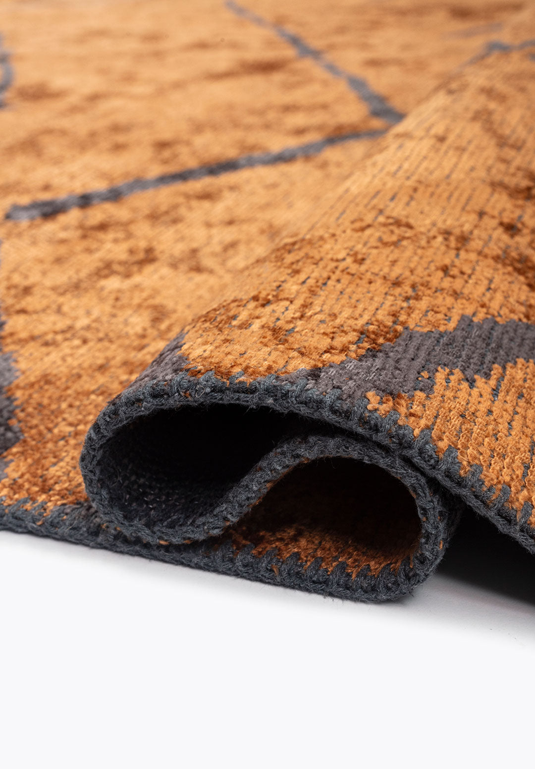 Wave Charcoal - Terra Rug Rugs - Venetto Design Venettodesign.com
