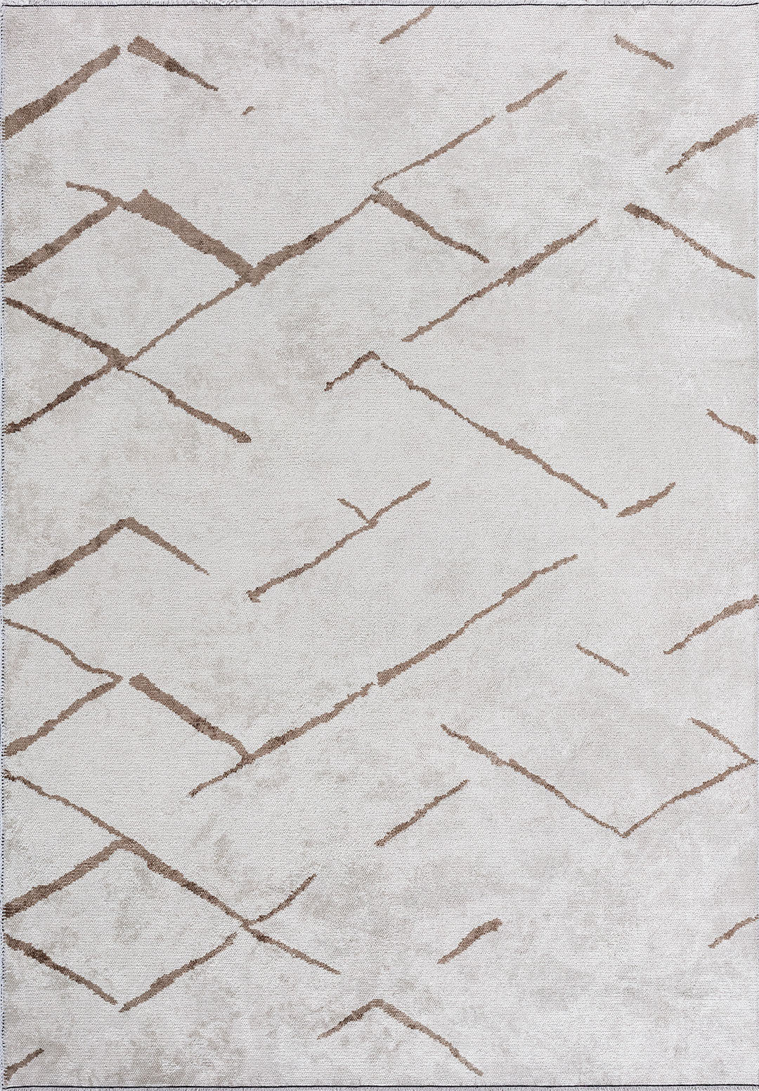 Wave Nougat - White Rug Rugs - Venetto Design Venettodesign.com
