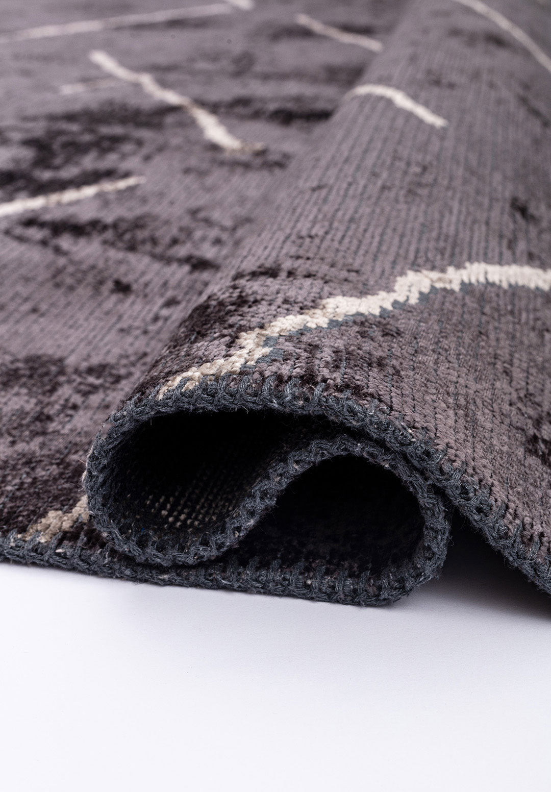 Wave Grey - Charcoal Rug - Homemann