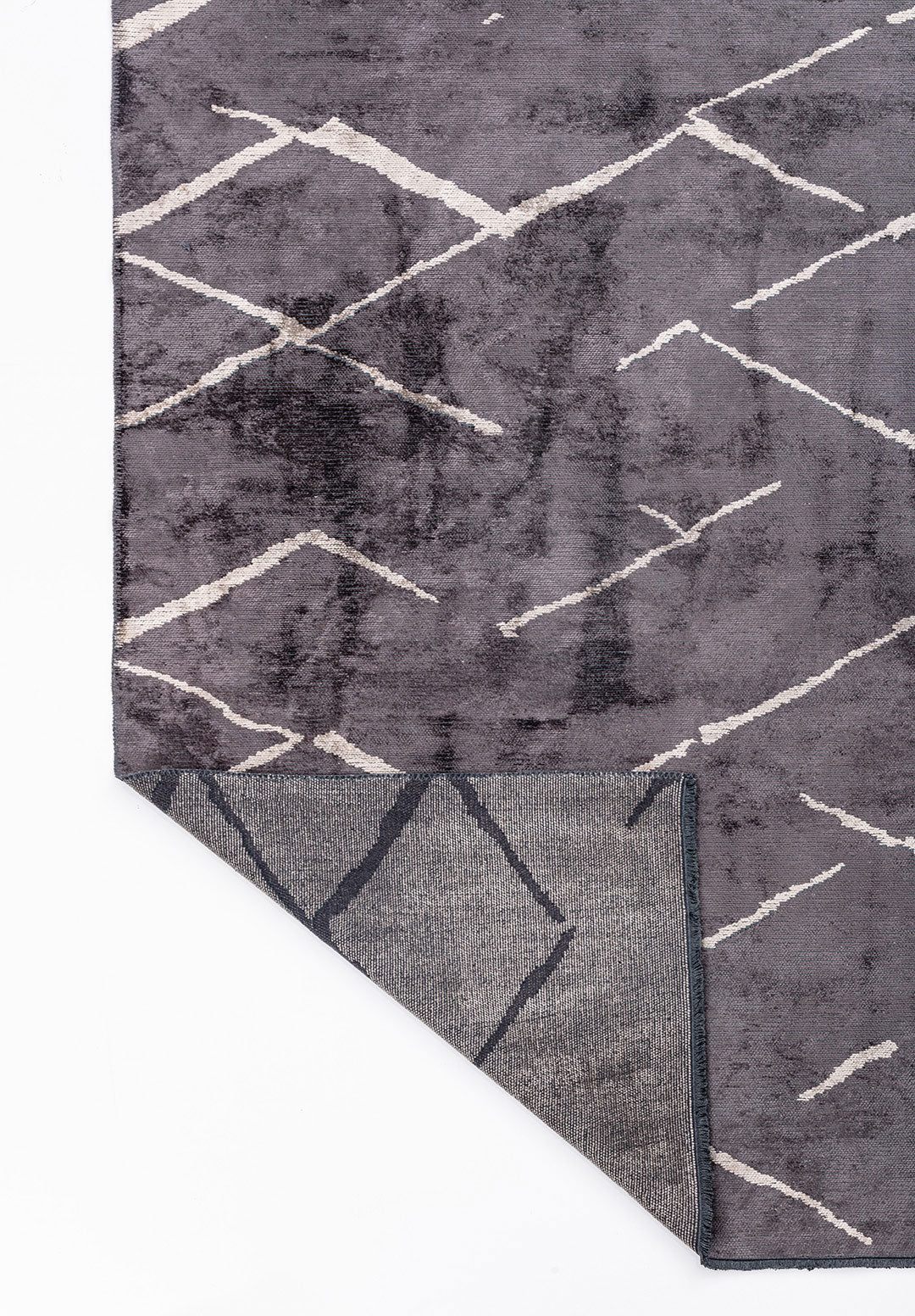 Wave Grey - Charcoal Rug - Homemann