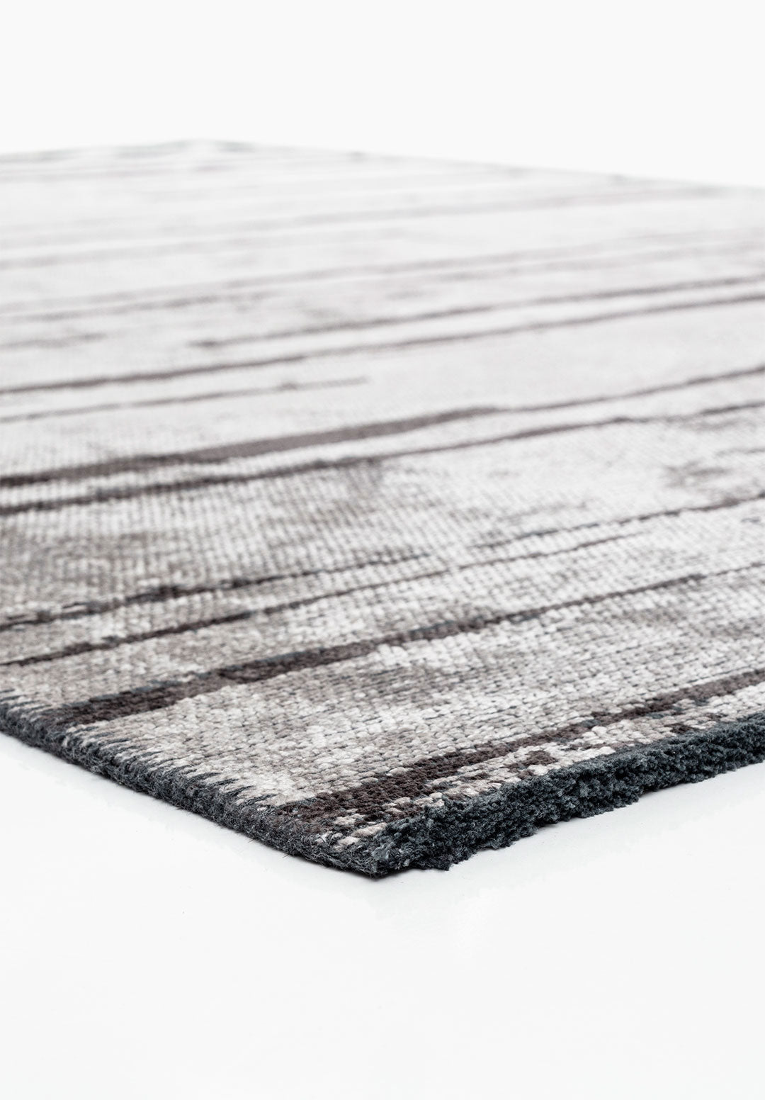 Flow Charcoal - Light Grey Rug Rugs - Venetto Design Venettodesign.com