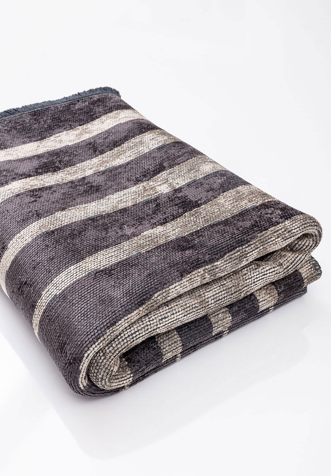 Cubic Charcoal - Beige Rug Rugs - Venetto Design Venettodesign.com