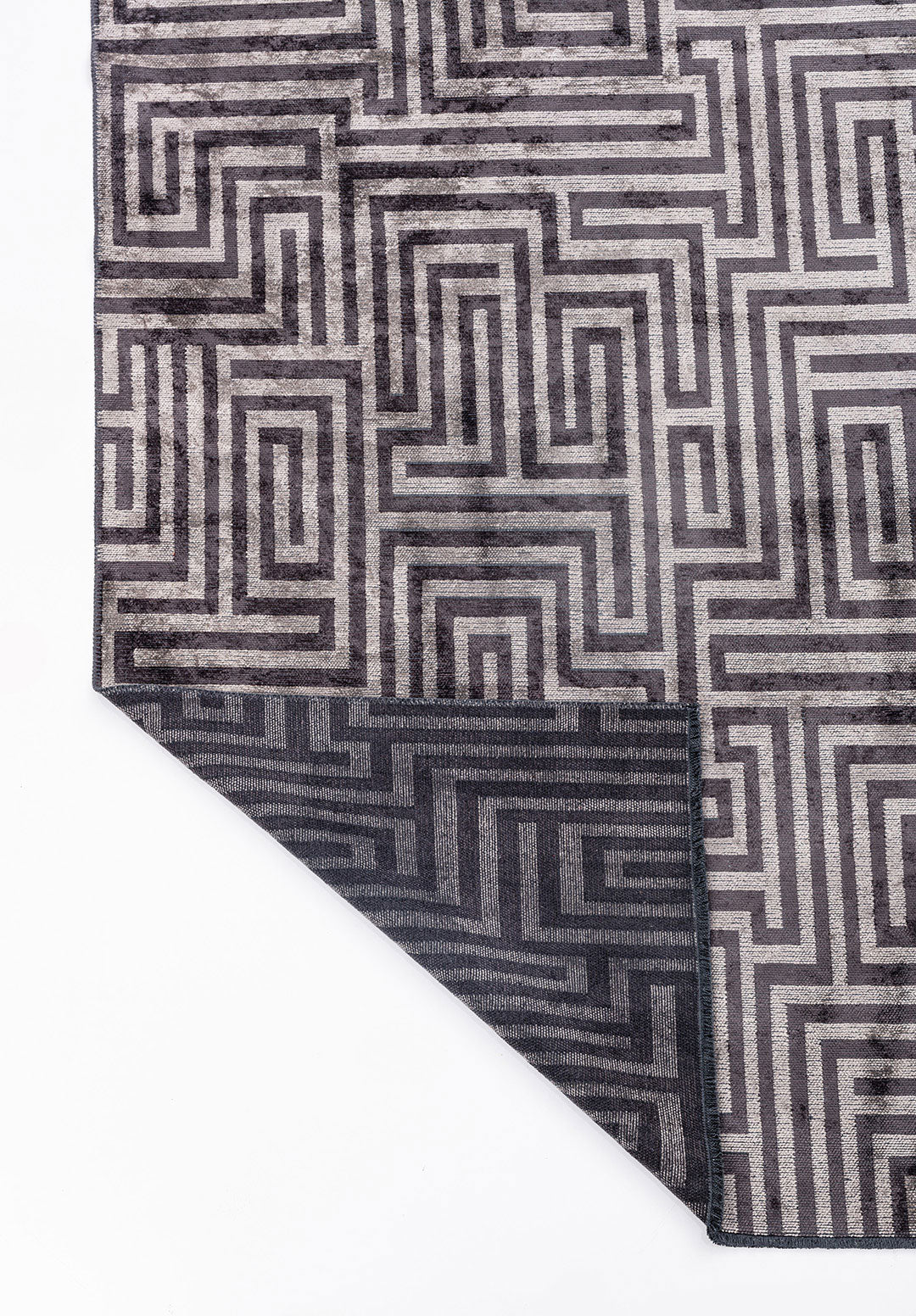 Nest Charcoal - Grey Rug Rugs - Venetto Design Venettodesign.com