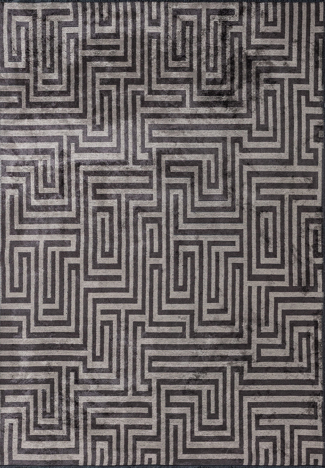 Nest Charcoal - Grey Rug Rugs - Venetto Design Venettodesign.com