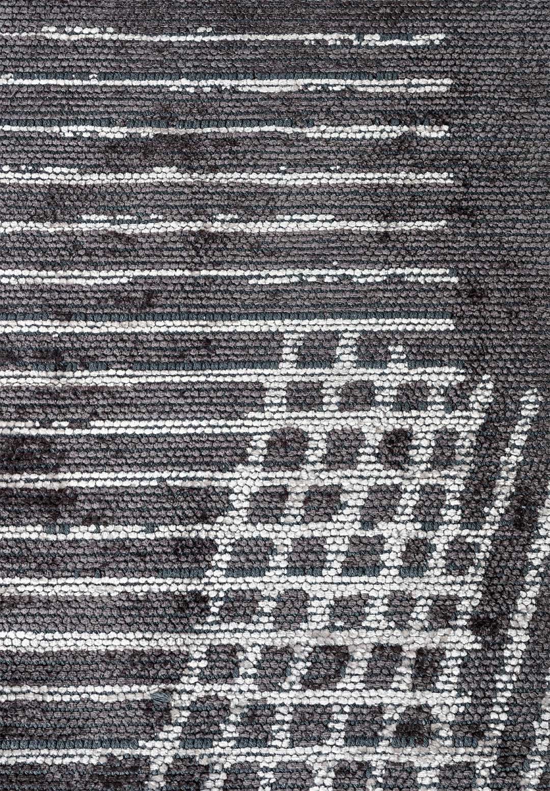 Matrix Charcoal - Light Grey Rug Rugs - Venetto Design Venettodesign.com