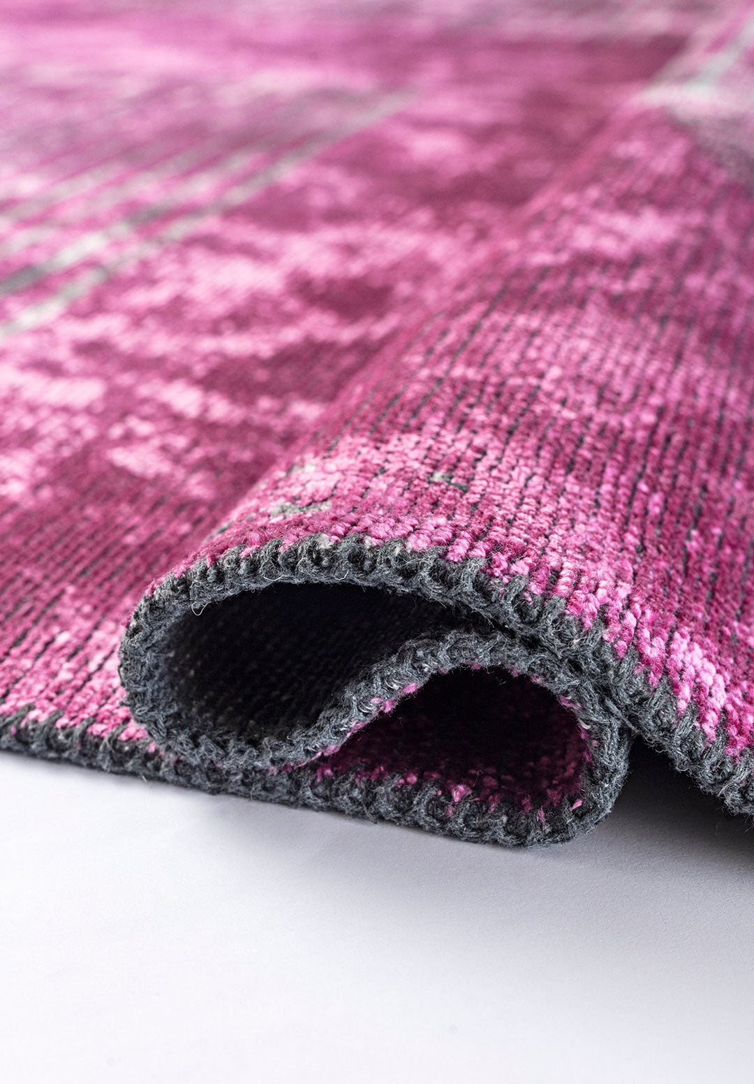 Matrix Pink - Light Grey Rug Rugs - Venetto Design Venettodesign.com