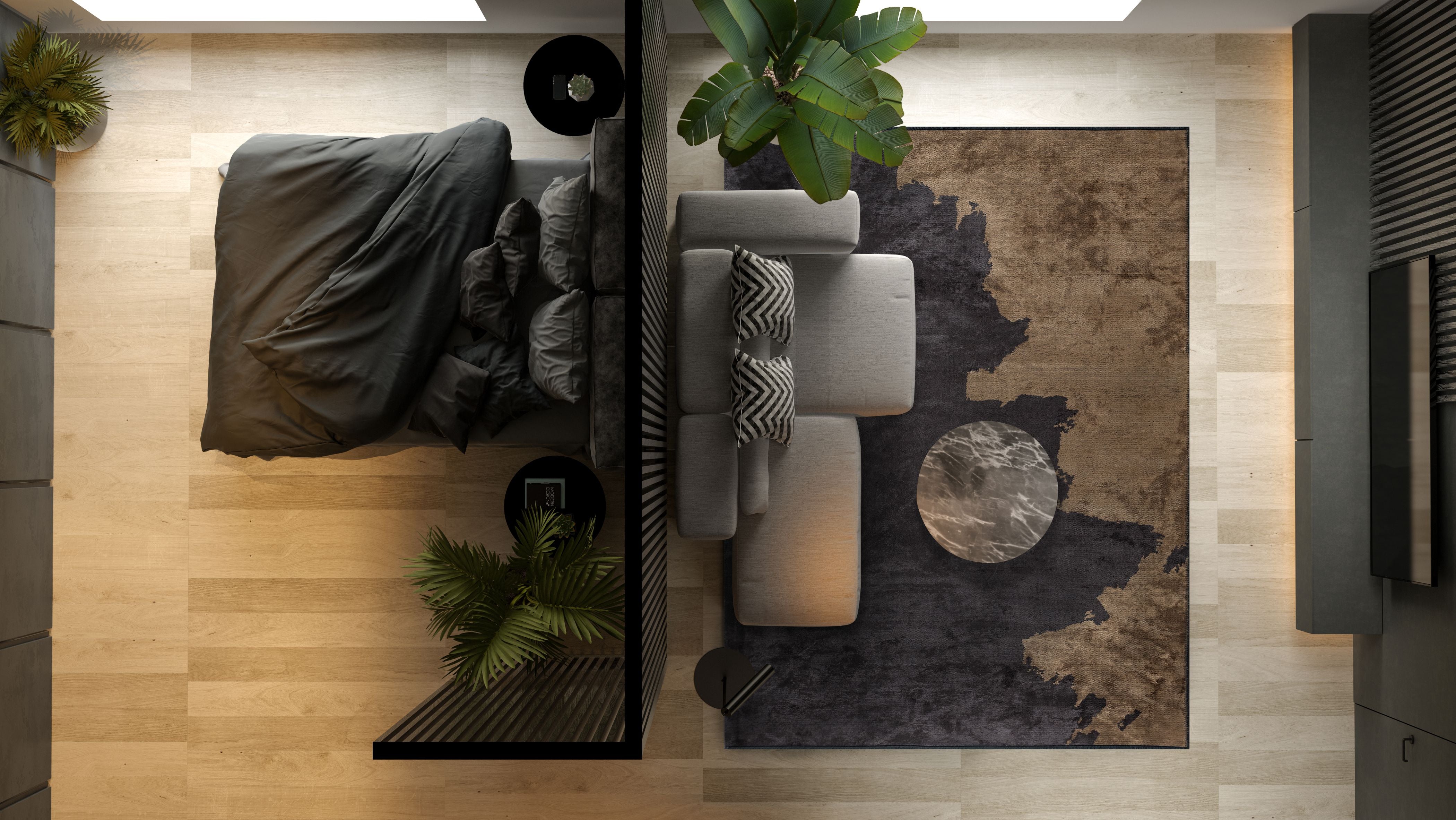 Coast Charcoal - Mink Rug Rugs - Venetto Design Venettodesign.com