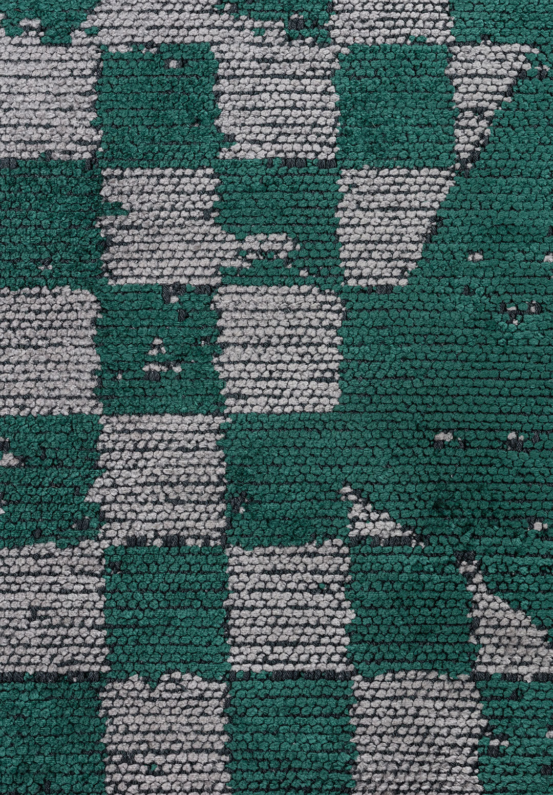 King Dark Green - Light Grey Rug Rugs - Venetto Design Venettodesign.com
