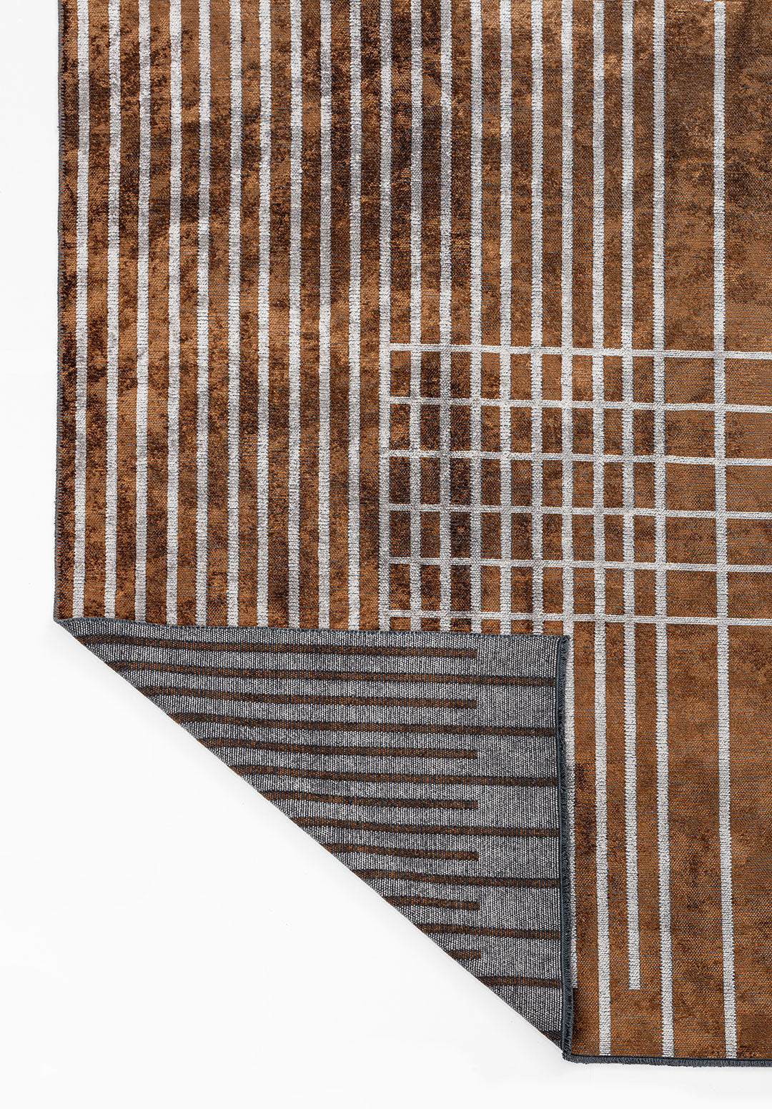 Plaid Cacao - Light Cream Rug Rugs - Venetto Design Venettodesign.com