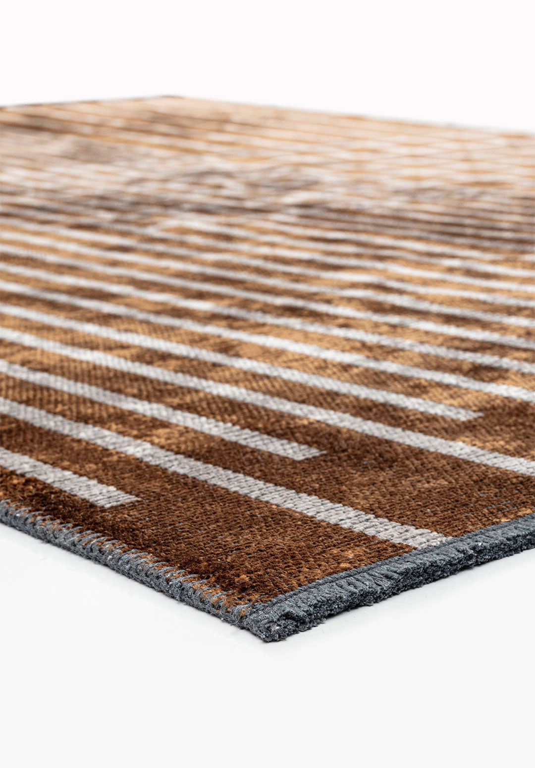 Plaid Cacao - Light Cream Rug Rugs - Venetto Design Venettodesign.com