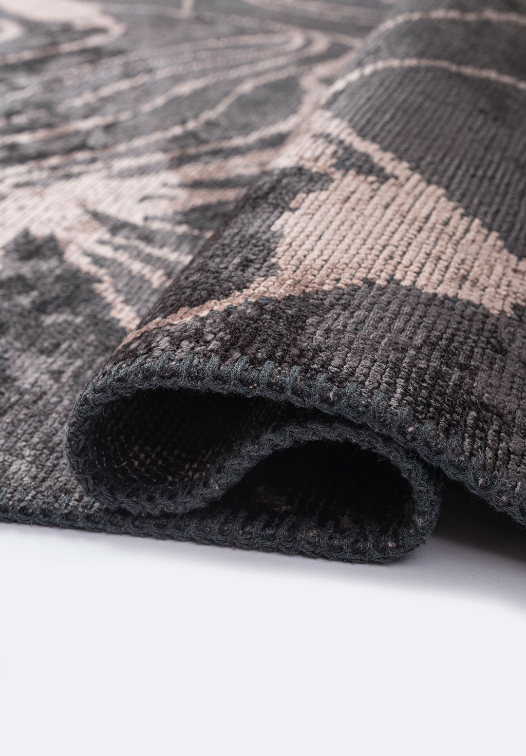 Clove Copper - Charcoal Rug Rugs - Venetto Design Venettodesign.com
