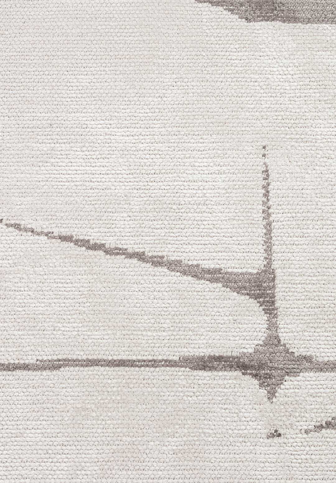Square White - Dark Grey Rug Rugs - Venetto Design Venettodesign.com