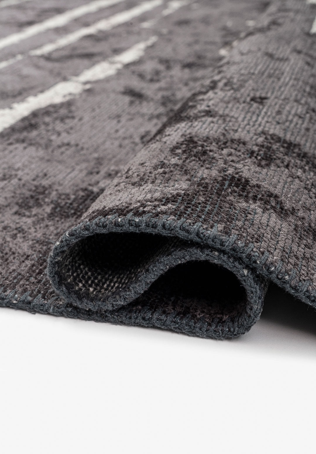 Split Grey - Charcoal Rug Rugs - Venetto Design Venettodesign.com