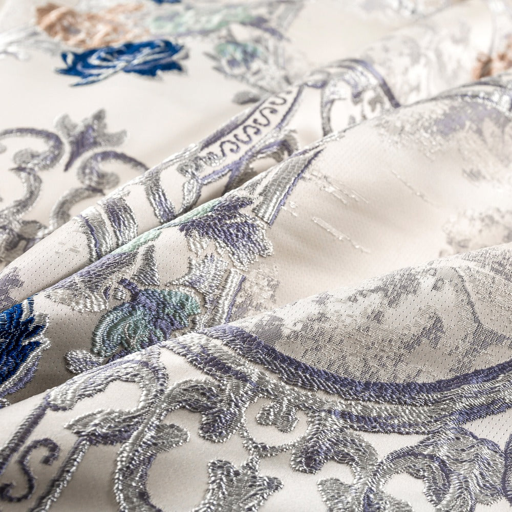 Gazaneya Oriental Jacquard Luxury Duvet Cover Set Duvet Cover Set - Venetto Design Venettodesign.com