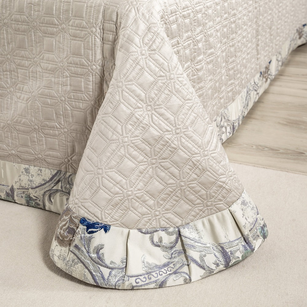 Gazaneya Oriental Jacquard Luxury Duvet Cover Set Duvet Cover Set - Venetto Design Venettodesign.com