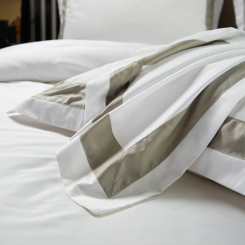 Vera Egyptian Cotton Duvet Cover Set Duvet Cover Set - Venetto Design Venettodesign.com