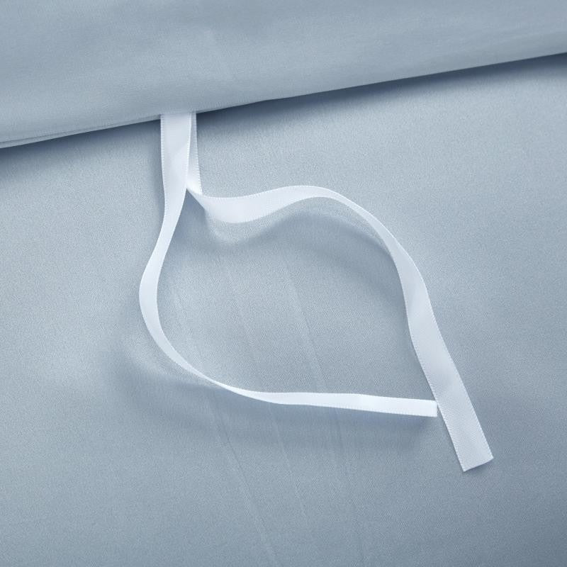 Eloise Bali Blue Luxury Pure Mulberry Silk Bedding Set Duvet Cover Set - Venetto Design Venettodesign.com