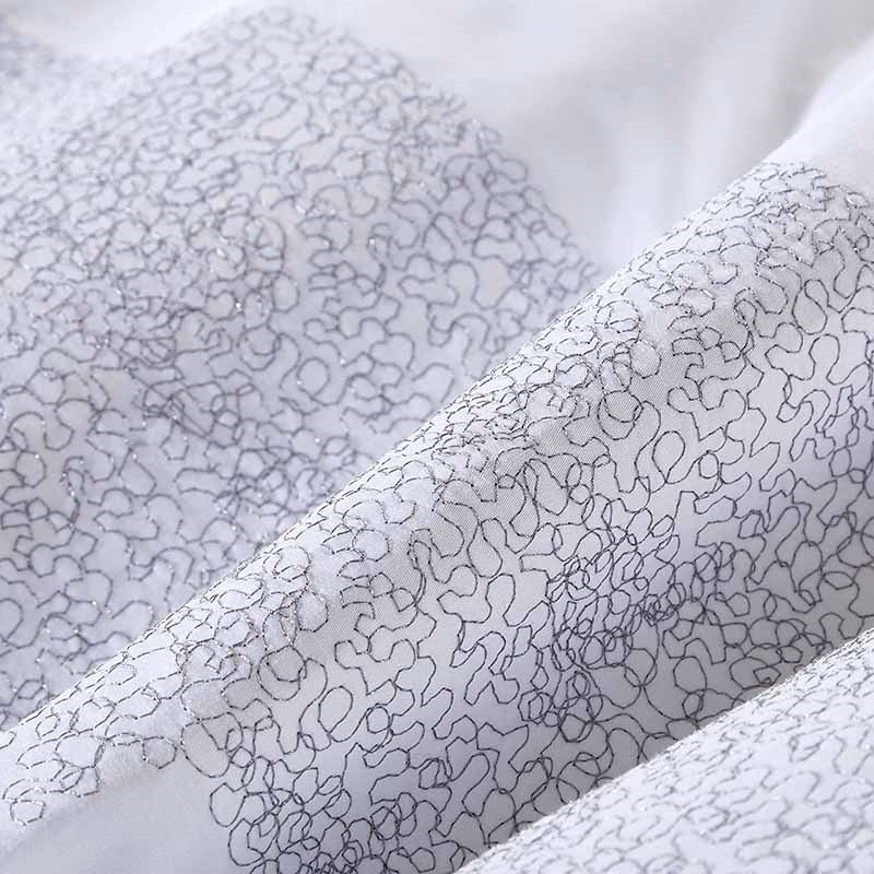 Hazel Hotel Stitch Egyptian Cotton Duvet Cover Set Duvet Cover Set - Venetto Design Venettodesign.com