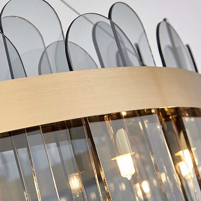 Patina Gold Ring Chandelier Chandelier - Venetto Design Venettodesign.com