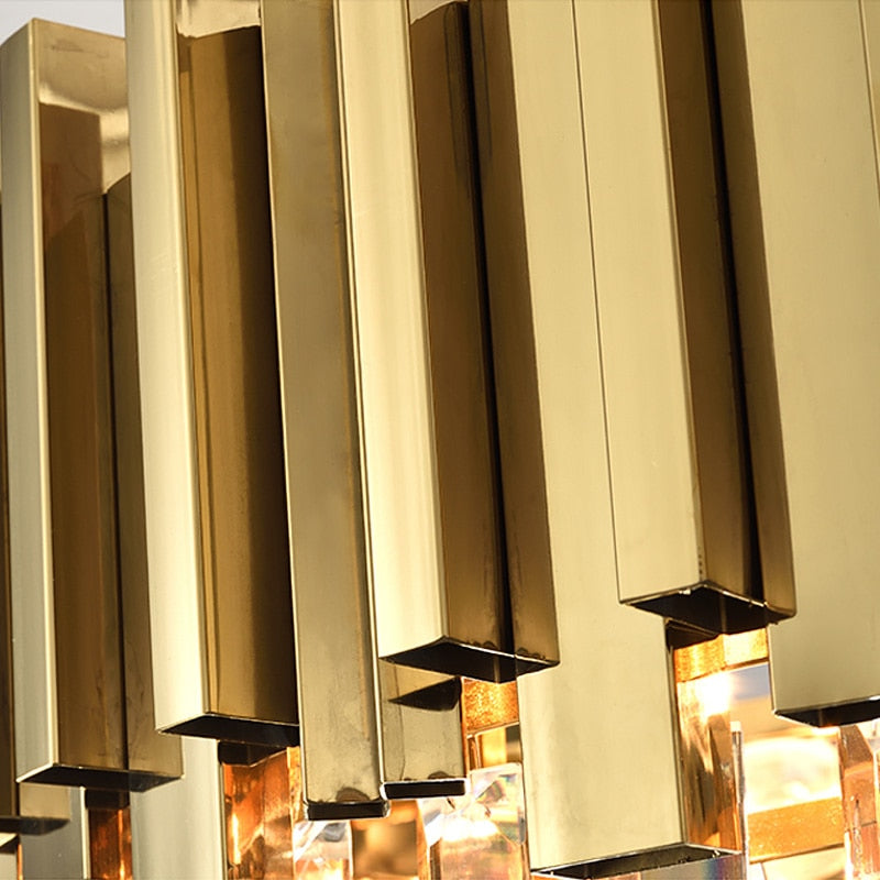 Adorjan Crystal Chandelier Chandelier - Venetto Design Venettodesign.com