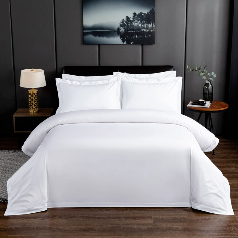 Lola Crisp Cotton Duvet Cover Set Duvet Cover Set - Venetto Design Venettodesign.com