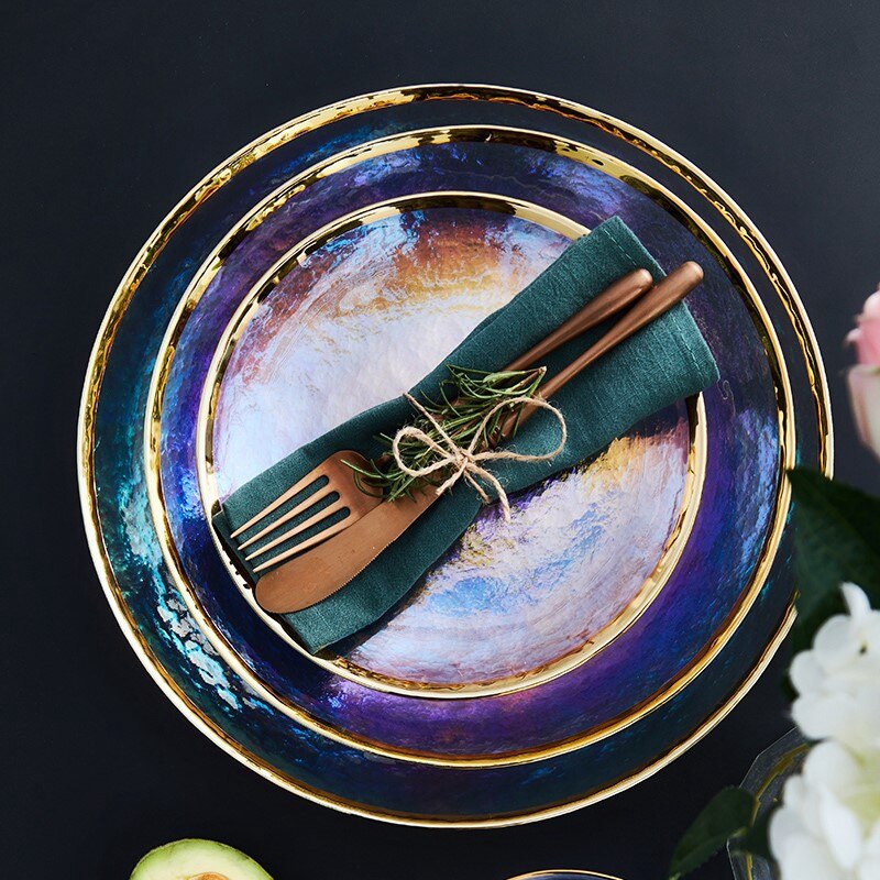 Iris Dinnerware Plate - Venetto Design Venettodesign.com