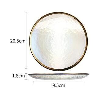 Iris Dinnerware Plate - Venetto Design Venettodesign.com