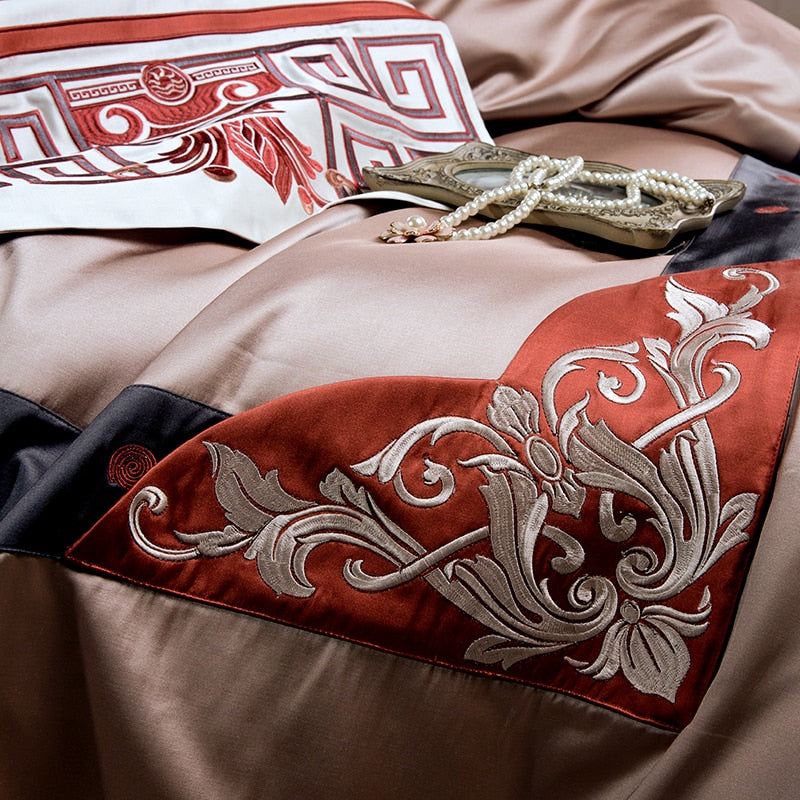 Venora Luxury Jacquard Duvet Cover Set Duvet Cover Set - Venetto Design Venettodesign.com