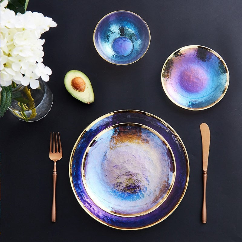 Iris Dinnerware Plate - Venetto Design Venettodesign.com
