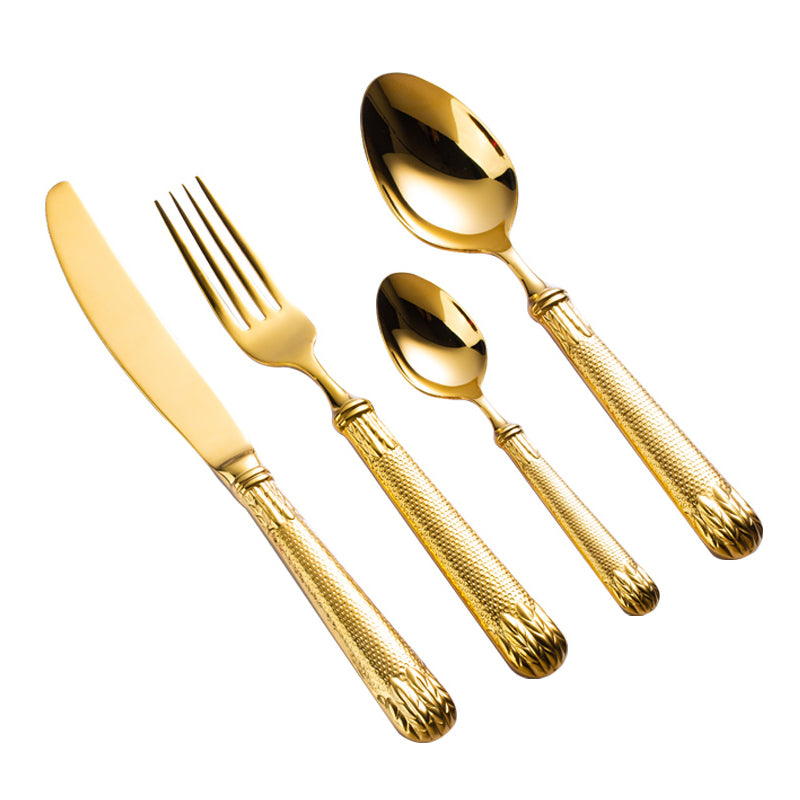 Elnoora Gold Luxury Cutlery set Cutlery - Venetto Design Venettodesign.com