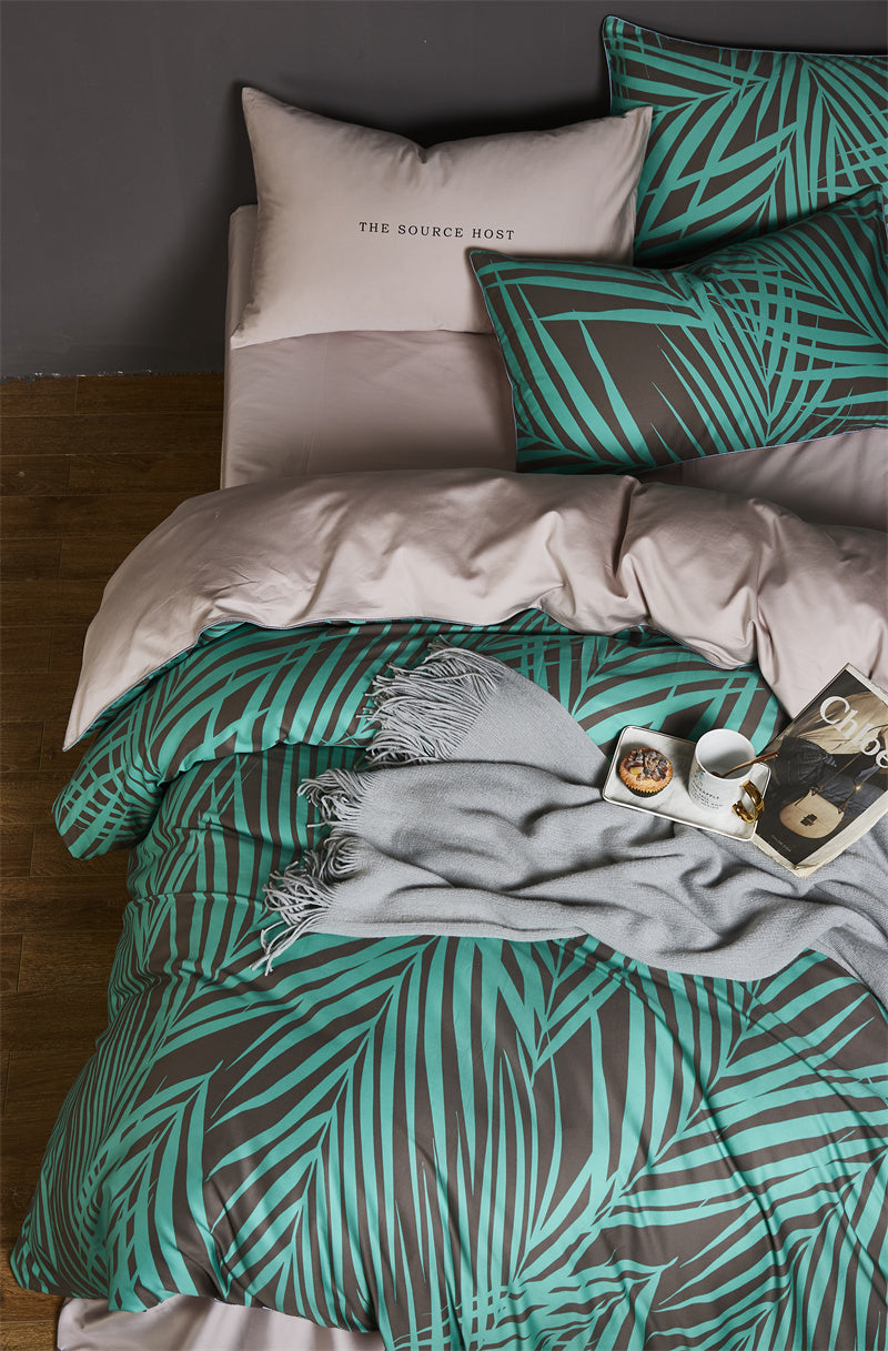 Beatrix Ultra Soft Egyptian Cotton Duvet Cover Set Duvet Cover Set - Venetto Design Venettodesign.com